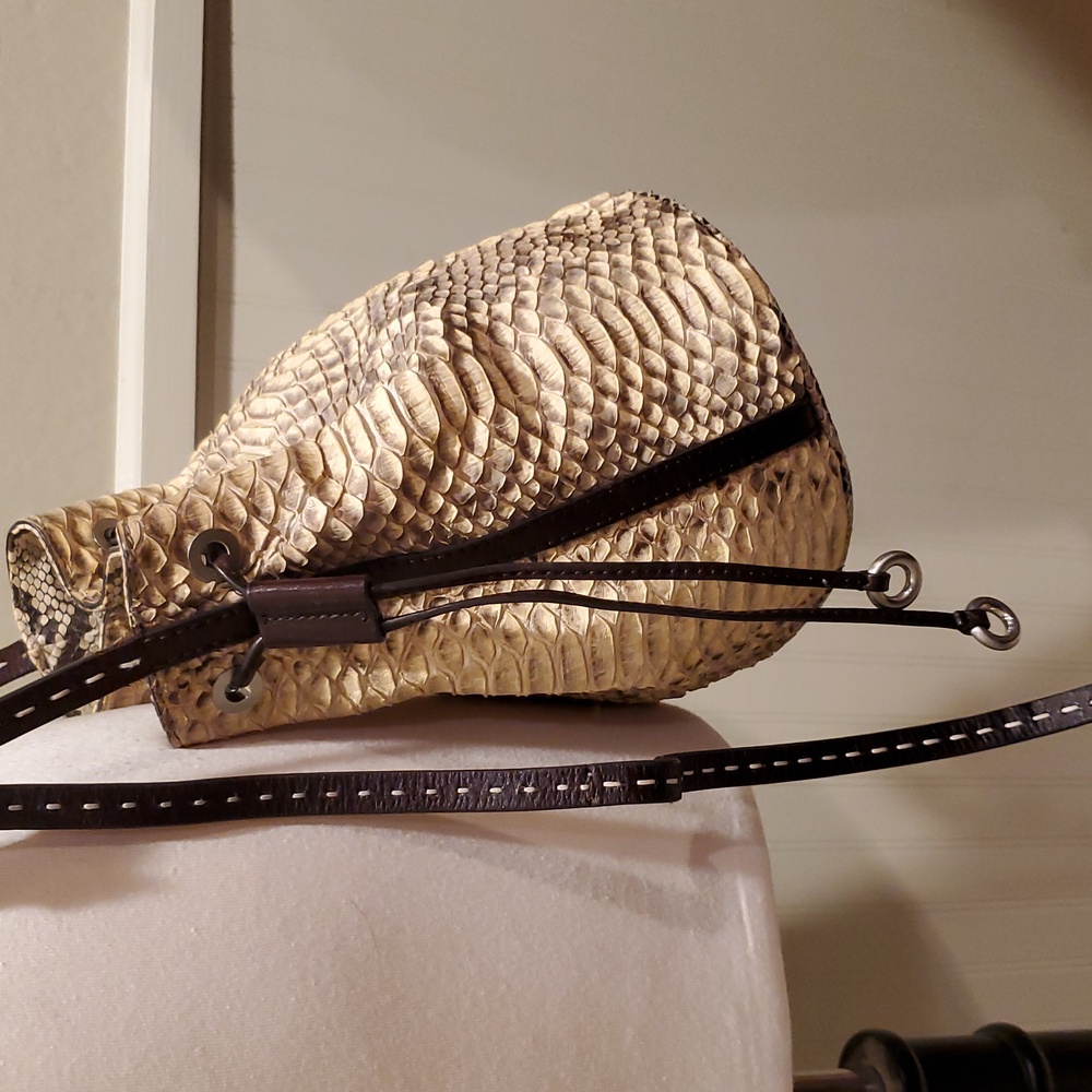 Michael Kors Collection Python Bucket Bag - image 5